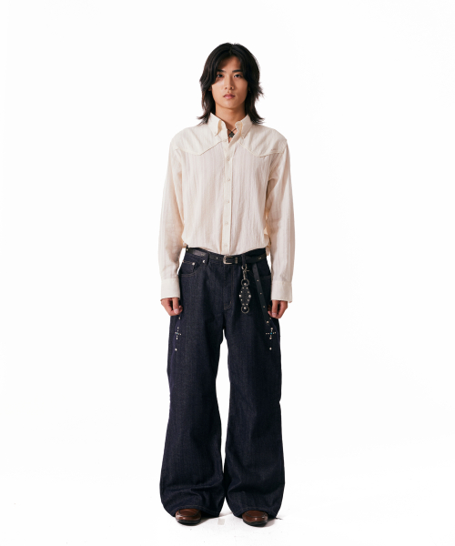 Western Cotton Shirts (Ivory)