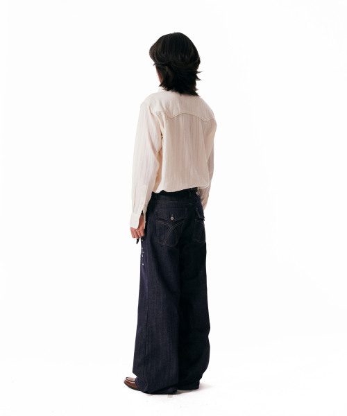 Western Cotton Shirts (Ivory)
