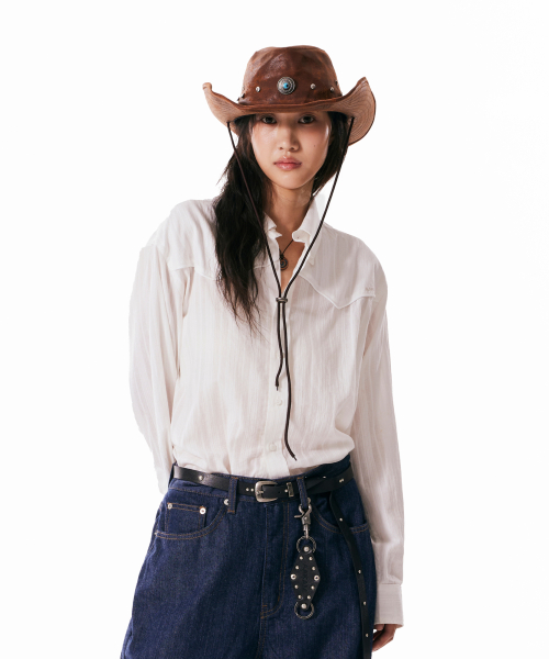 Western Cotton Shirts (White)