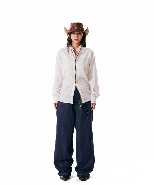 Western Cotton Shirts (White)