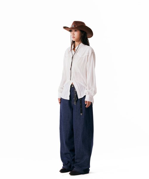 Western Cotton Shirts (White)