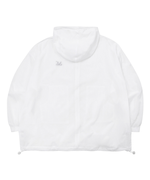 LENUA SEE-THROUGH TWO WAY WINDBREAKER UNISEX (2Color)
