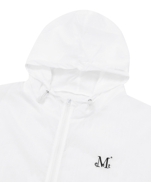 LENUA SEE-THROUGH TWO WAY WINDBREAKER UNISEX (2Color)