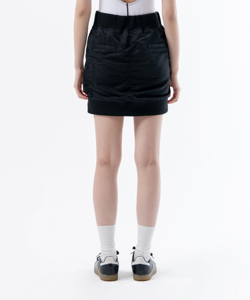 MA-1 MINI SKIRT BLACK