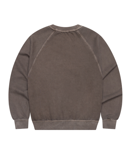 Flag Printed Sweatshirts (Brown)