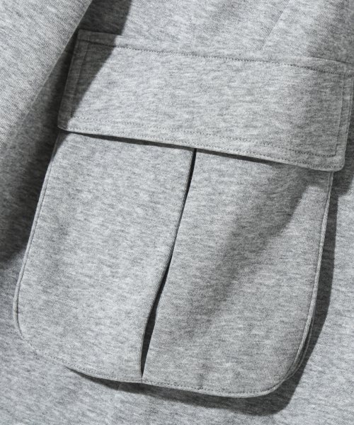 (ASI) BERMUDA SWEAT CARGO PANTS_3 COLOR