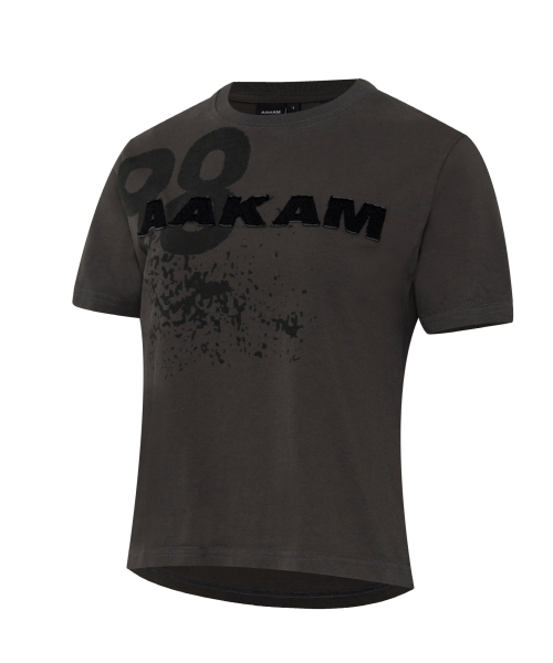 98 Printed Half Top (Dark Gray)