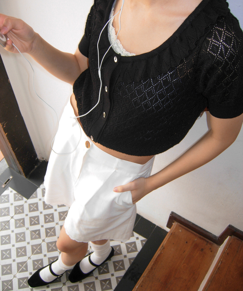 Cake Cardigan_Black