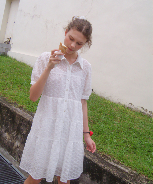 Lena Dress_White