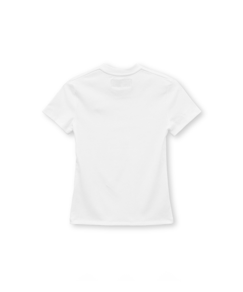 W Shrunk T Shirt, White