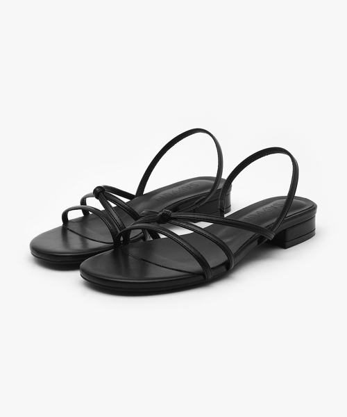 라엘린 라운드 스트랩 샌들 (2cm)