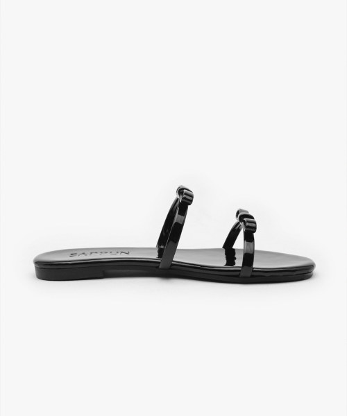 테로슈 리본 스트랩 슬리퍼 (1cm)