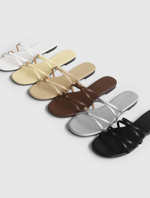 라엘라 스트랩 슬리퍼 (1cm)