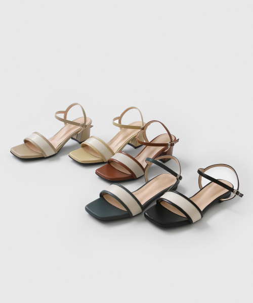 Proven Square Sandals (1.5/5cm)