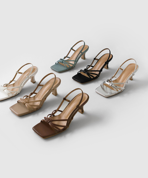 키메르 스트랩 샌들힐 (6cm)