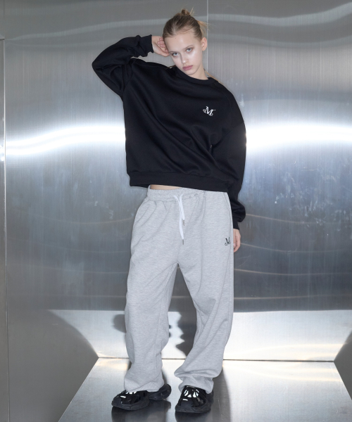 BASIC DENVER WIDE SWEAT PANTS (9Color)