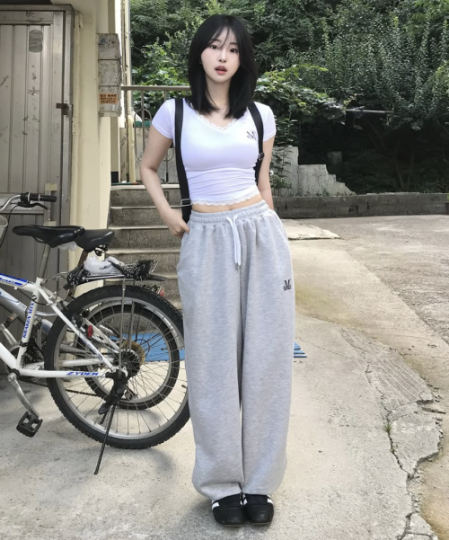 BASIC DENVER WIDE SWEAT PANTS (9Color)