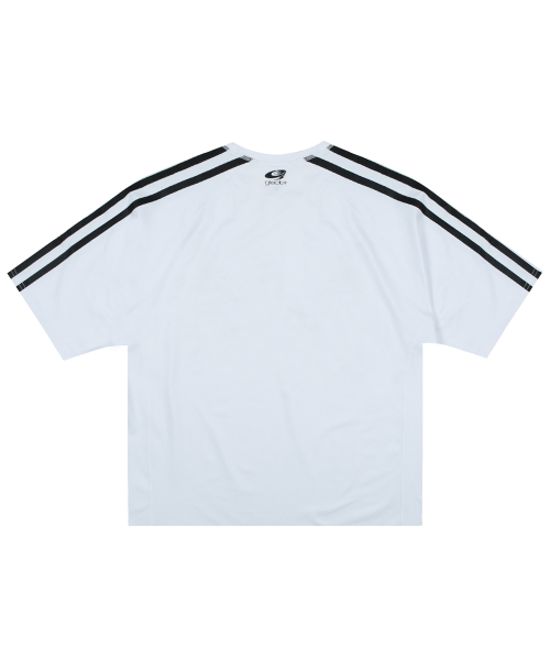 GT079 스피드 트랙 반팔 래쉬가드 (WHITE)