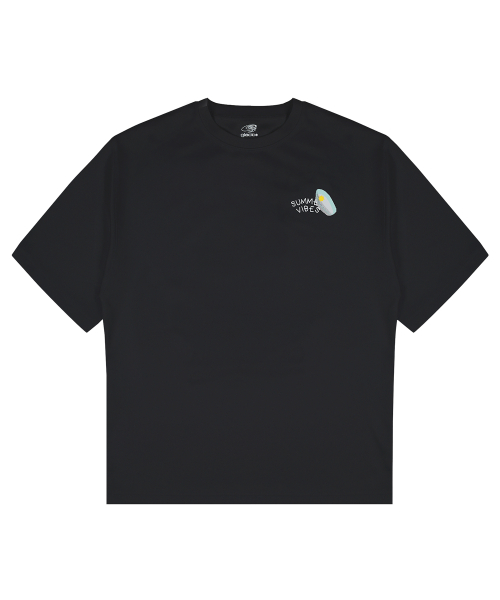 GT108 서머 바이브 반팔 래쉬가드 (BLACK)