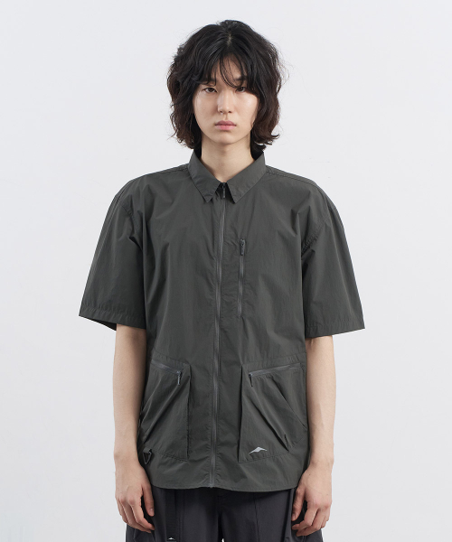 [x GOYOWEAR] NYLON UTILITY SHIRTS JACKET - 2color