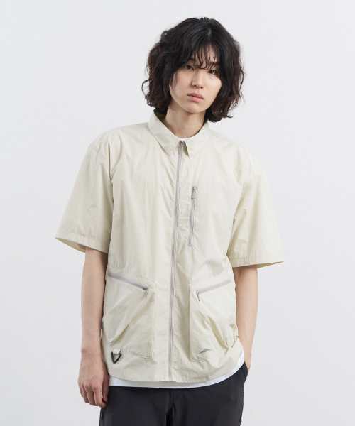 [x GOYOWEAR] NYLON UTILITY SHIRTS JACKET - 2color