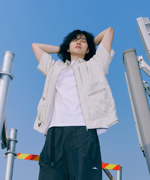 [x GOYOWEAR] NYLON UTILITY SHIRTS JACKET - 2color