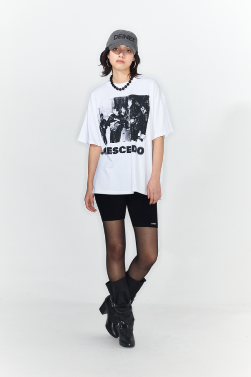 CRESCENDO GRAPHICS T-SHIRT IN WHITE