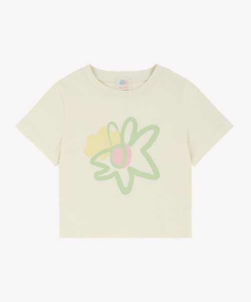 헬로 마이쉘 크롭 티셔츠_00401TS