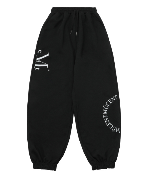 Division wide sweat jogger pants (Gray, Black)