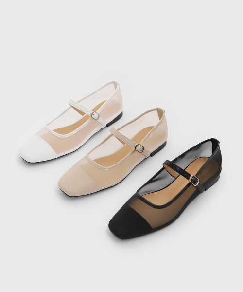 마니엘 매쉬 메리제인 플랫슈즈 (1cm)