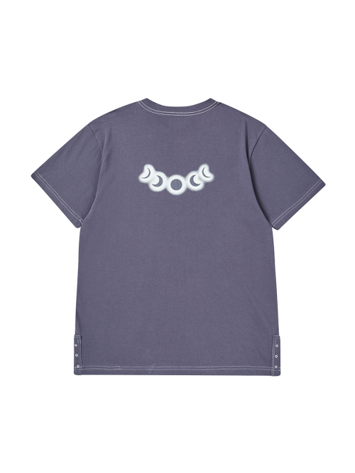 GLOW P.O.M TEE CHARCOAL