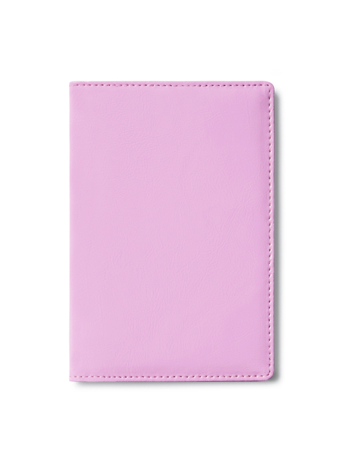 CRINKLE PASSPORT CASE - COOL PINK