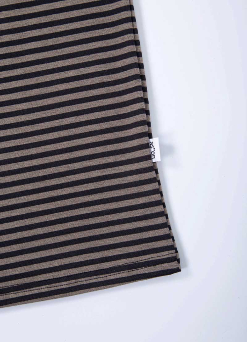 CANDY STRIPE T / BLACK