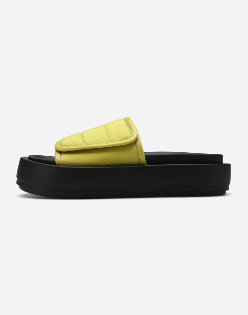 패브릭 벨크로 플랫폼 슬리퍼 412423004 (4cm/3colors)