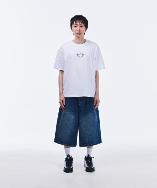 빅 버뮤다 데님 쇼츠[인디고]