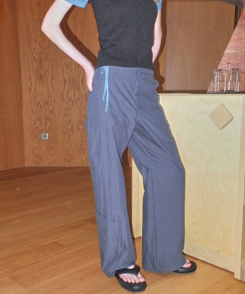 BAKER WIDE PANTS - NAVY