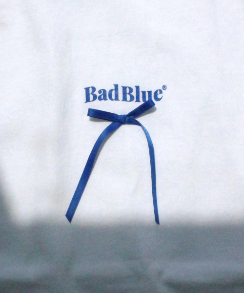 Ribbon Logo Tee White
