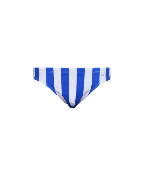 Stripe swim brief - Ocean Blue