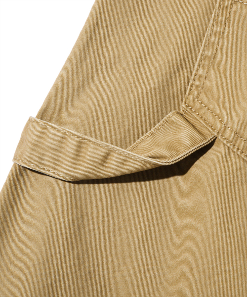 DOUBLE KNEE WORK HALF PANTS_BEIGE