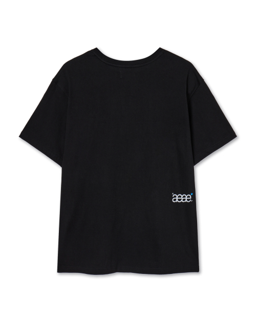 aeae X PEAK BOY BUY IT T-SHIRTS [BLACK]