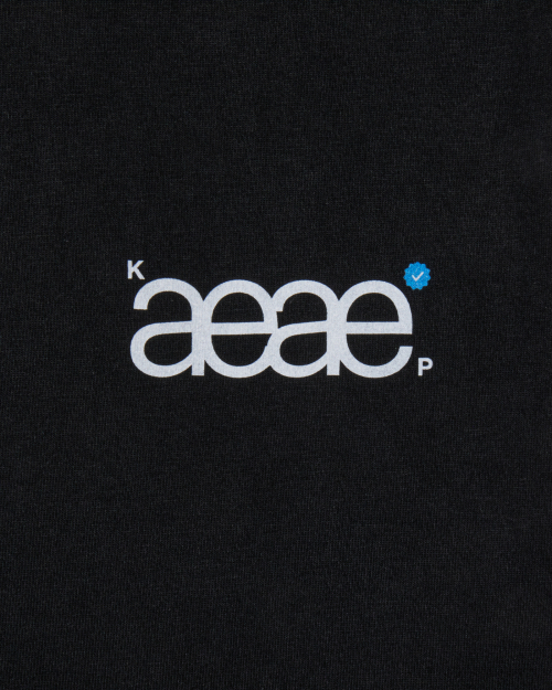 aeae X PEAK BOY BUY IT T-SHIRTS [BLACK]