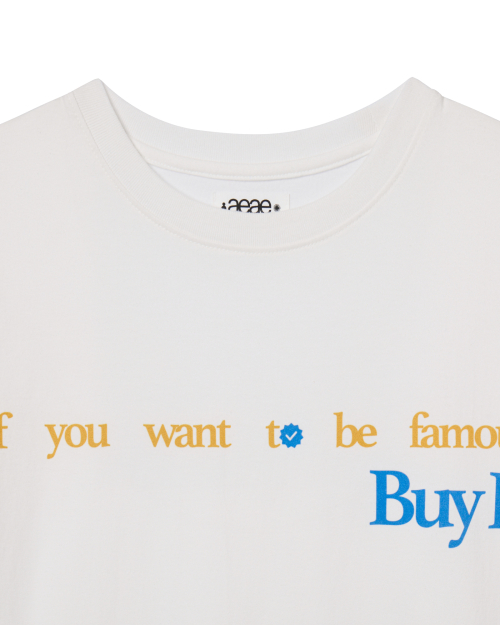 aeae X PEAK BOY BUY IT T-SHIRTS [WHITE]