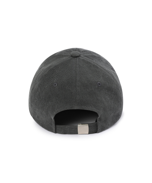 Misekiseoul logo ball cap CHARCOAL