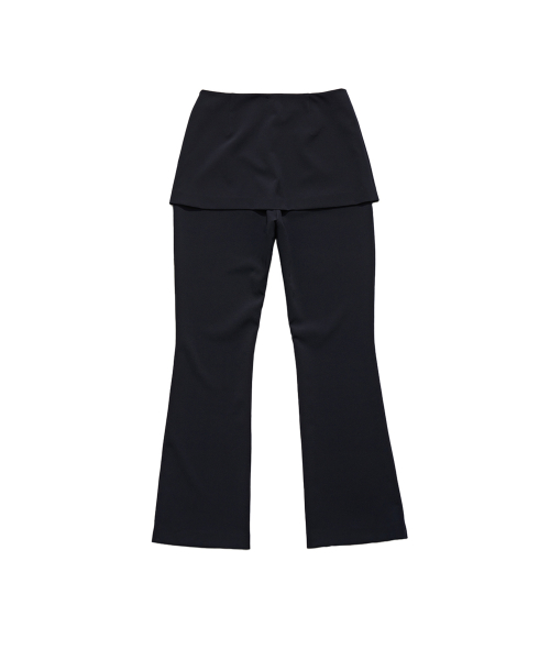 OVERLAPPING PANTS / NAVY