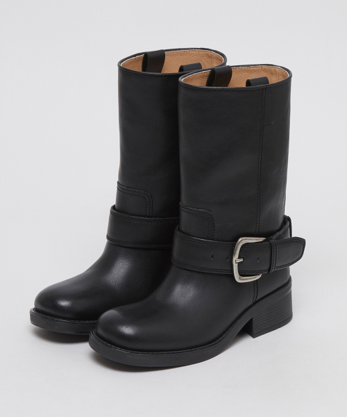Buckle boots(Deep sleep)_OK3BX25003BLK