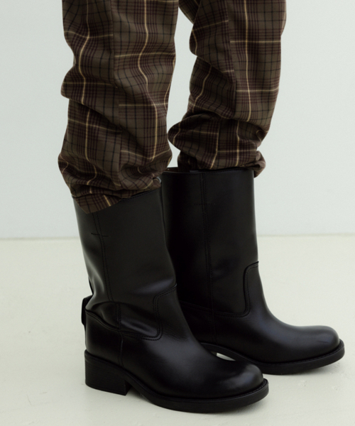 Buckle boots(Deep sleep)_OK3BX25003BLK