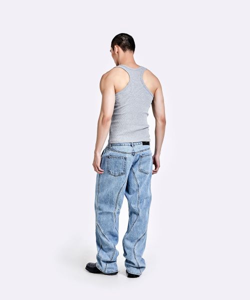 Metal logo sleeveless - Grey