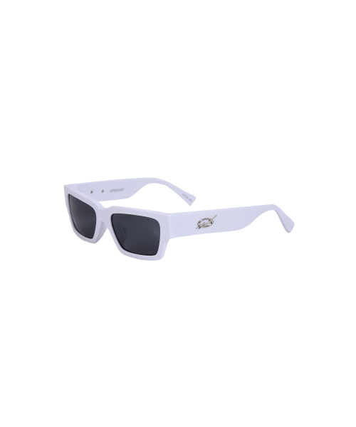 Logo Sunglasses - White