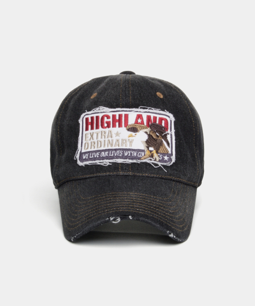 HIGH EA DENIM CAP BLACK