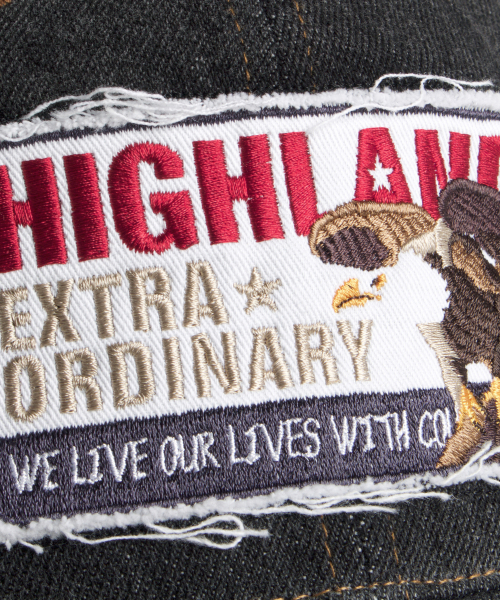 HIGH EA DENIM CAP BLACK
